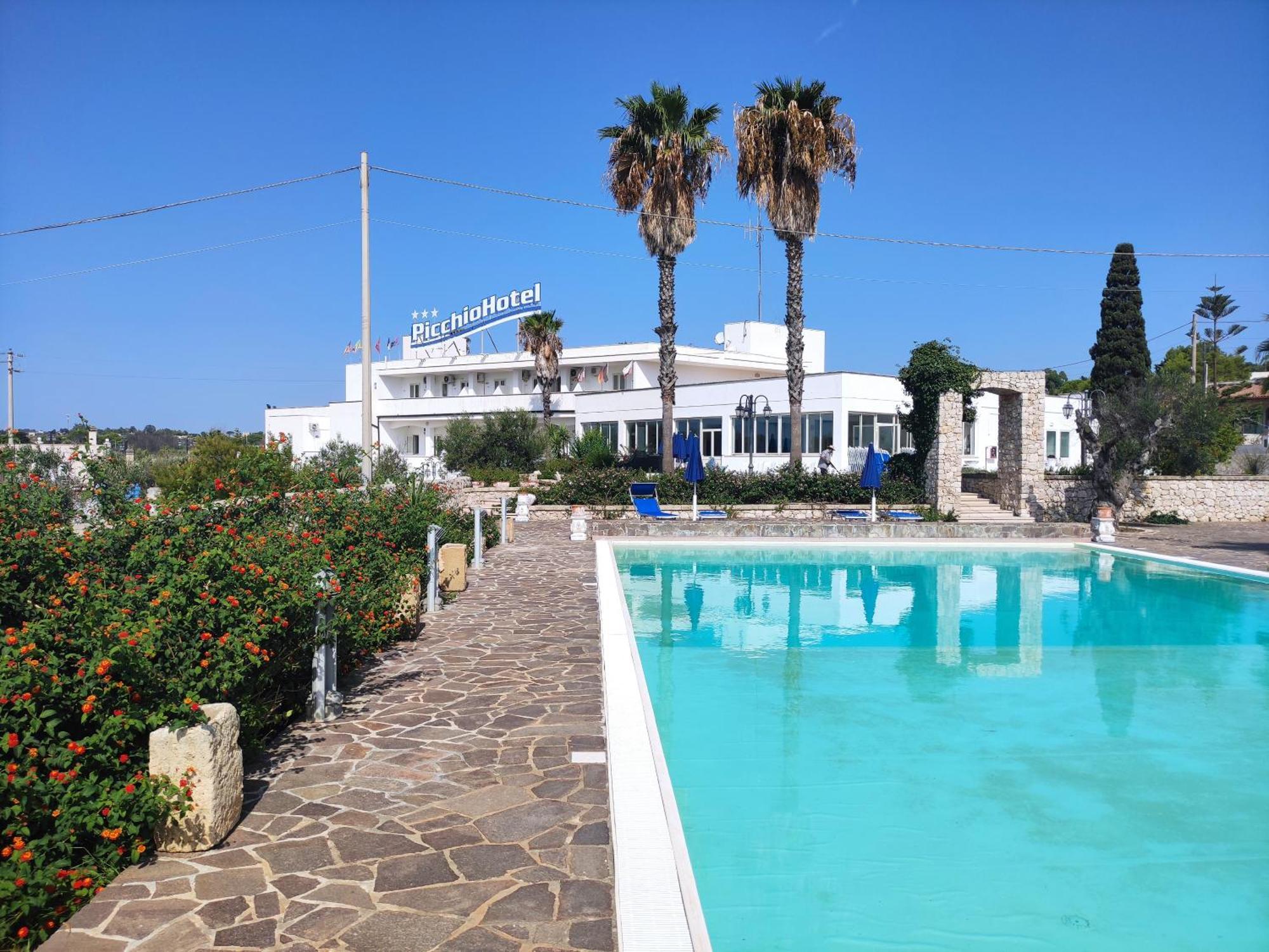 Picchio Hotel Pescoluse 佩斯科勒海滨 外观 照片